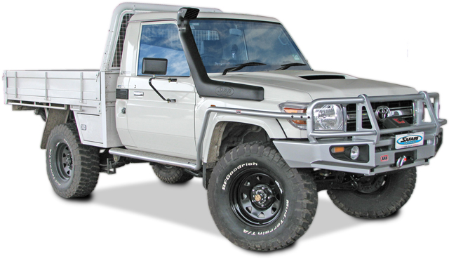 Шноркель #SS79HFD для Toyota Landcruiser 76 1VD-FTV (2007+)